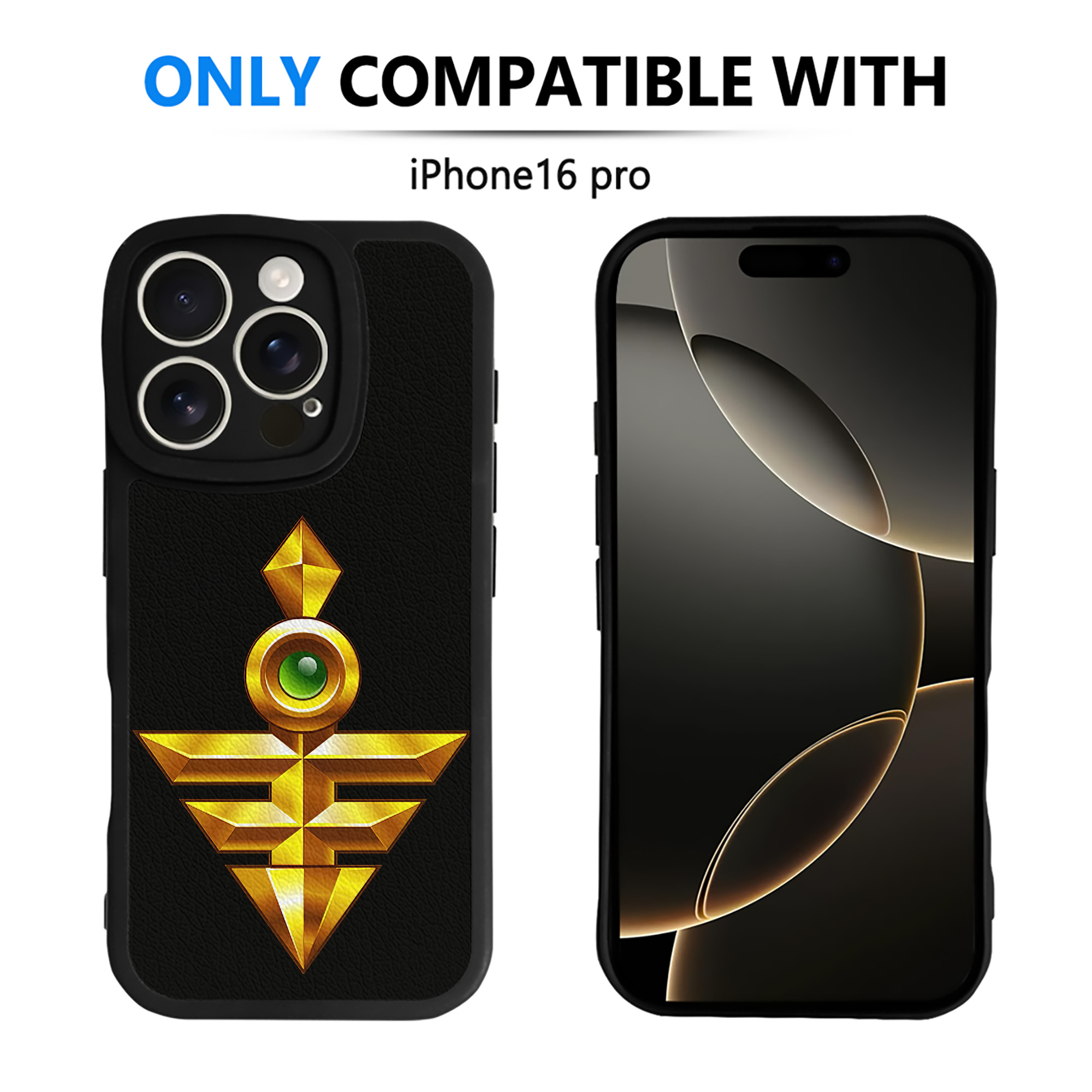 （画像用） 遊☆戯☆王 Yu-Gi-Oh! 【iPhone 16シリーズ対応】シリコンスマホケース（レザー調） 材質：シリコン